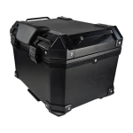 Univerzálny moto kufor 36L s bedrovou opierkou a štvorcovým kufrom z čierneho ABS