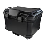 Univerzálny moto kufor 36L s bedrovou opierkou a štvorcovým kufrom z čierneho ABS