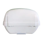 Univerzálny moto kufor 28L biely - držiak prilby Mod-YM-0807