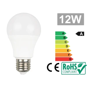 LED žiarovka E27 12W 6500K – jasné biele svetlo