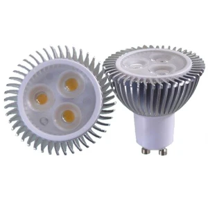 LED žiarovka GU10 3W 6500K jasné svetlo pre úsporné osvetlenie