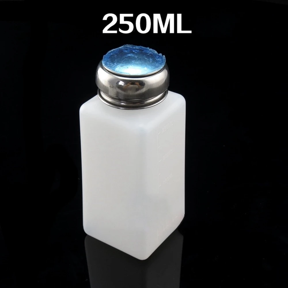 Dávkovacia fľaša na čistiaci alkohol 250ml s tlakovým dávkovaním