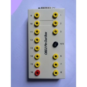 Breakout Box OBD2 Tester na diagnostiku a testovanie pinoutu OBD2