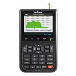 Satlink WS-6912 vyhľadávač satelitov pre DVB-S/DVB-S2 - prenosný merač signálu
