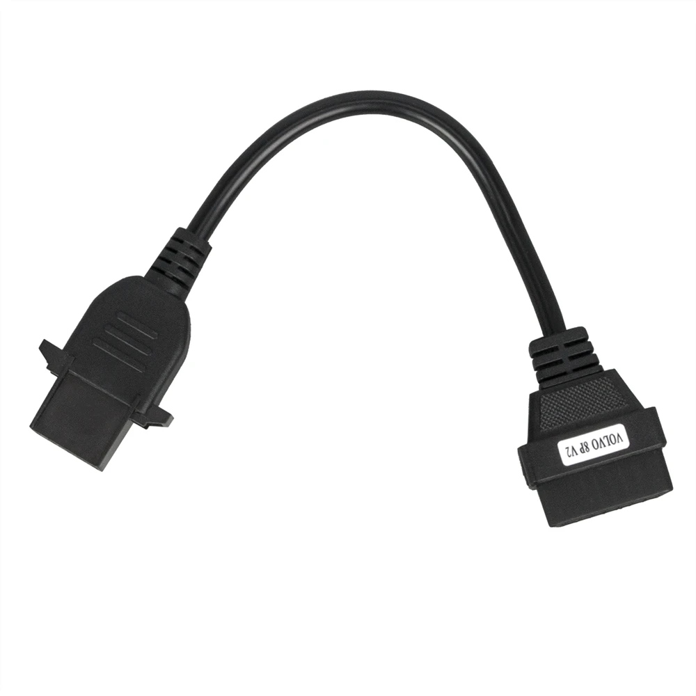OBD2 na 8 pinov adaptér kábel pre diagnostiku kamiónov Volvo