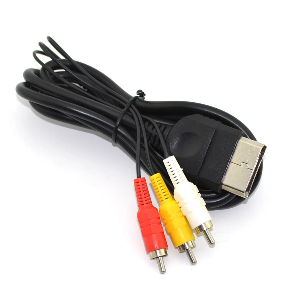 AV kábel pre Xbox: RCA kompozitný audio a video kábel pre pôvodný Xbox