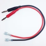 Banánový kábel 4 mm na Faston konektor 30 cm TL22036 Amass