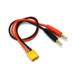 XT60 na 4mm banánový kábel 15 cm Amass