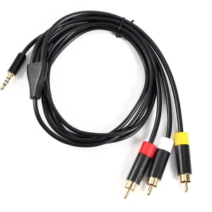 AV audio-video kábel 3.5mm pre videokamery a DVD