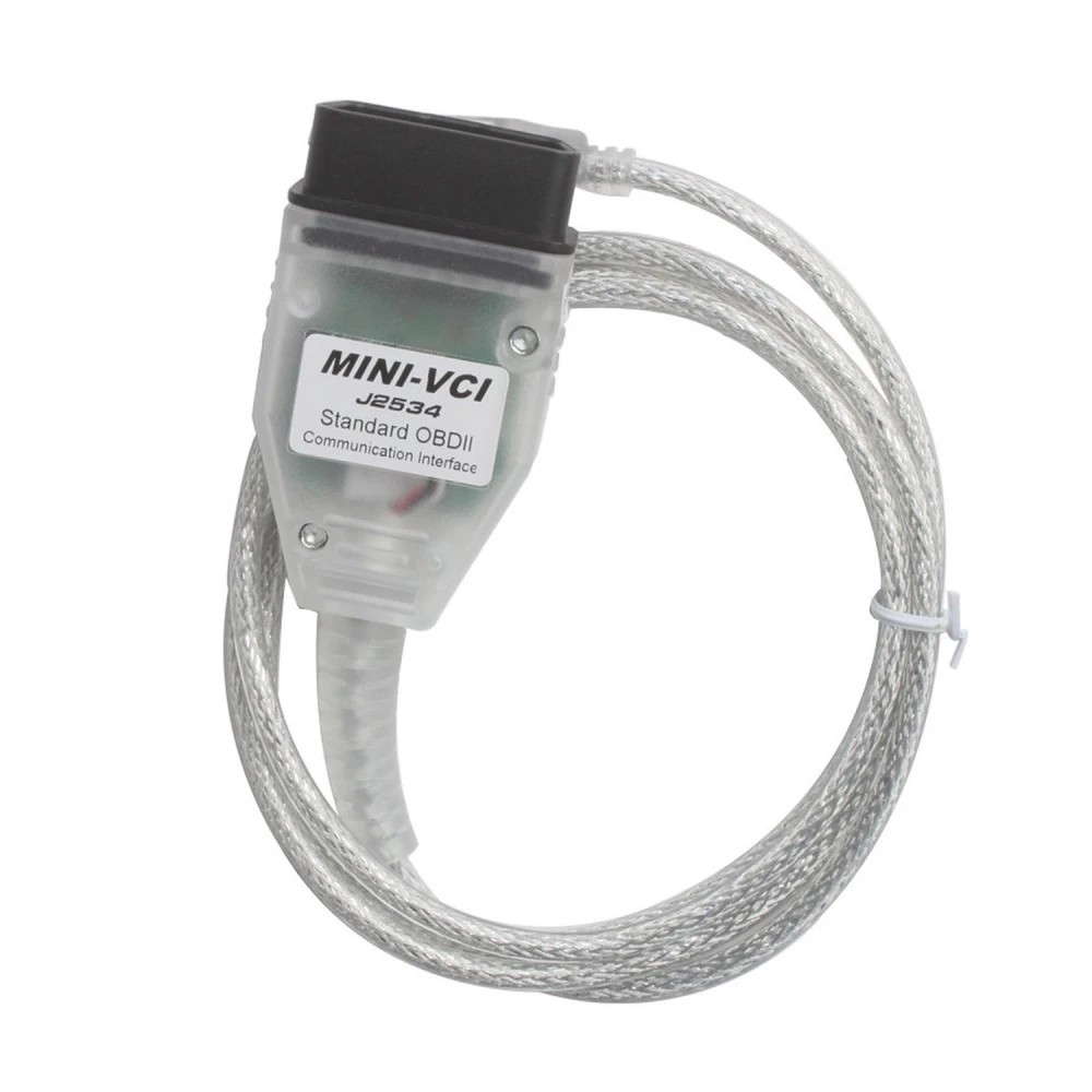 Diagnostický kábel mini VCI Toyota kompatibilný so softvérom OEM TIS