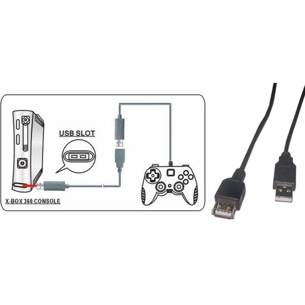 Predlžovací kábel pre ovládač Xbox 360