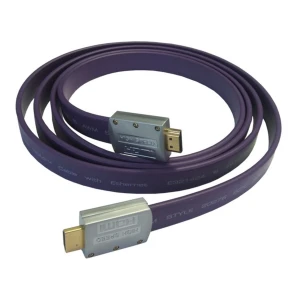 Plochý HDMI kábel 1.4 s dĺžkou 2 m pre PS3 a Xbox360