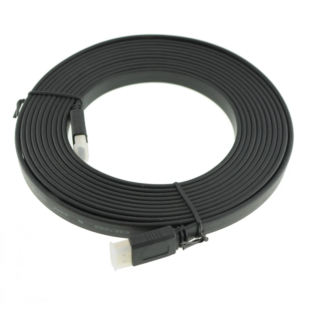 Plochý HDMI kábel 5 metrov pre PS3 a Xbox360 s High Speed 1.4