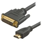HDMI na DVI kábel 24 pin a 1.8 m Dual Link pre PS3