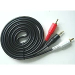 Audio kábel jack 3,5 mm na 2 RCA 1.5m