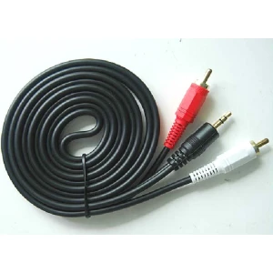 Audio kábel jack 3,5 mm na 2 RCA 1.5m