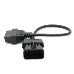 OBD1 na OBD2 kábel kompatibilný s Opel – adaptér 10Pin na 16Pin