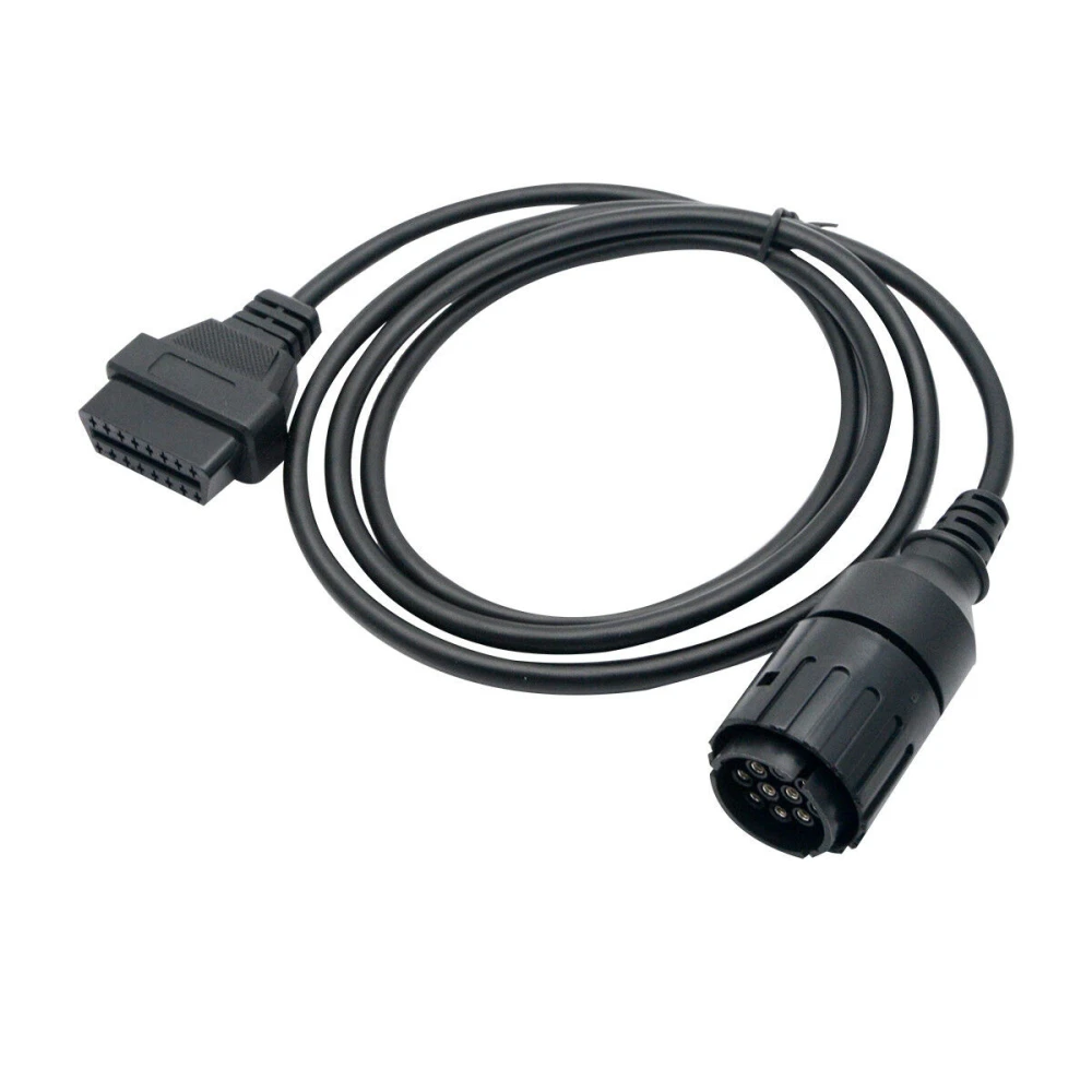 OBD2 kábel 10 pin na 16 pin pre BMW moto – kvalitná diagnostika ICOM ISPA