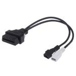 OBD2 kábel 2x2 na 16 pin kompatibilný s VW Audi Seat Skoda VAG adaptér
