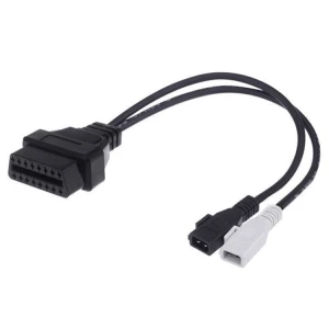 OBD2 kábel 2x2 na 16 pin kompatibilný s VW Audi Seat Skoda VAG adaptér