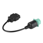 OBD2 kábel 9 Pin na 16 Pin pre kamión Cummins – profesionálny diagnostický adaptér