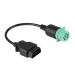 OBD2 kábel 9 Pin na 16 Pin pre kamión Cummins – profesionálny diagnostický adaptér