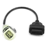 OBD2 na 4-pin kábel pre Honda moto - kvalitný diagnostický adaptér