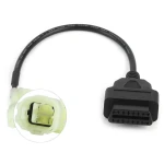 OBD2 na 4-pin kábel pre Honda moto - kvalitný diagnostický adaptér