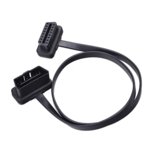 OBD2 predlžovací kábel 60 cm s 90° uhlom pre jednoduché pripojenie