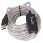 Aktívny USB 2.0 predlžovací kábel 5 m pre spoľahlivé predĺženie