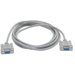 Null-modem sériový kábel 9-pin samica pre satelitné prijímače Illusion, Galaxis a Kaon