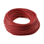 Silikónový kábel 14awg 200 stupňov červený flexibilný a odolný do 600v