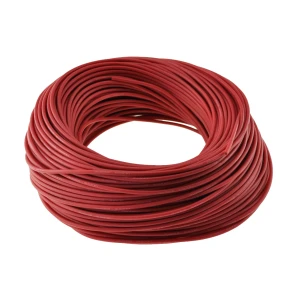 satkit Silikónový kábel 14awg 200 stupňov červený flexibilný a odolný do 600v