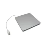 Caja externa Lenovo SATA H211t conectada a un ordenador portátil mediante USB
