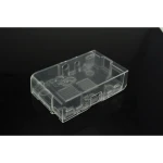 Priehľadný plastový kryt Raspberry Pi kompatibilný s modelmi A a B