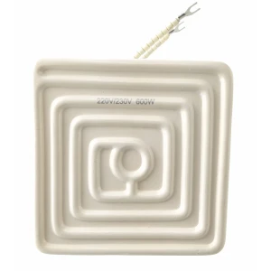 Keramický IR ohrievač 12x12cm 600w biely pre spájkovacie stanice Mlink