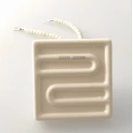 Keramický IR ohrievač 7x7cm 200w biely Mlink pre spájkovacie stanice