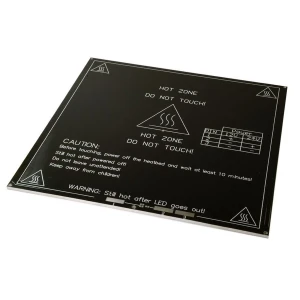 Vyhrievaná hliníková podložka MK3 200x200 pre 3D tlačiareň Prusa