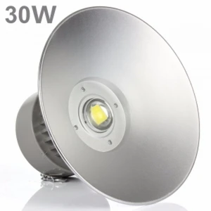 Priemyselné LED high bay svietidlo 30W 6000K s PF 0,95