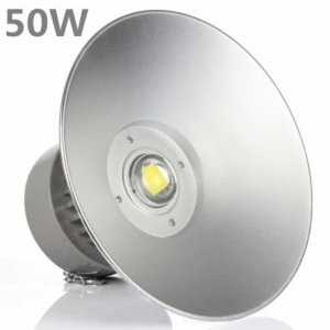 Priemyselné LED svietidlo 50W 6000K jasné svetlo PF 0,95 skutočný výkon High Bay LED