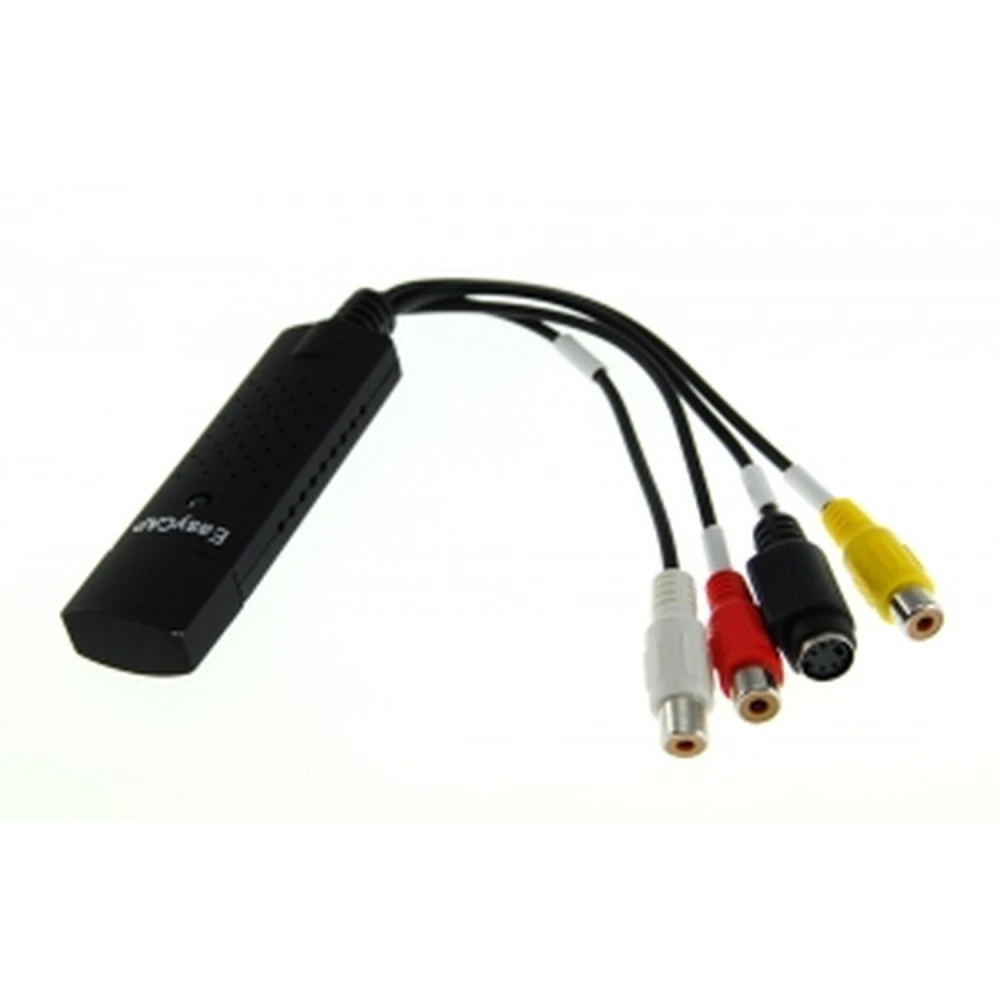 USB video grabber EasyCap kompatibilný s Windows XP, Vista, 7 a 8