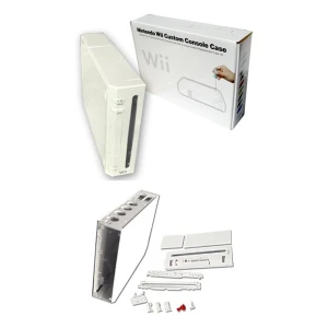 Kompletný biely kryt Nintendo Wii na opravu