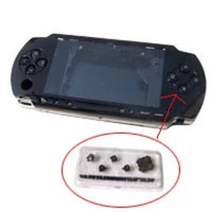 Kompletný kryt PSP 2000 Slim čierny s tlačidlami na opravu