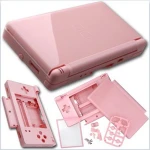 Ružový náhradný kryt Nintendo DS Lite na kompletnú výmenu a úpravu