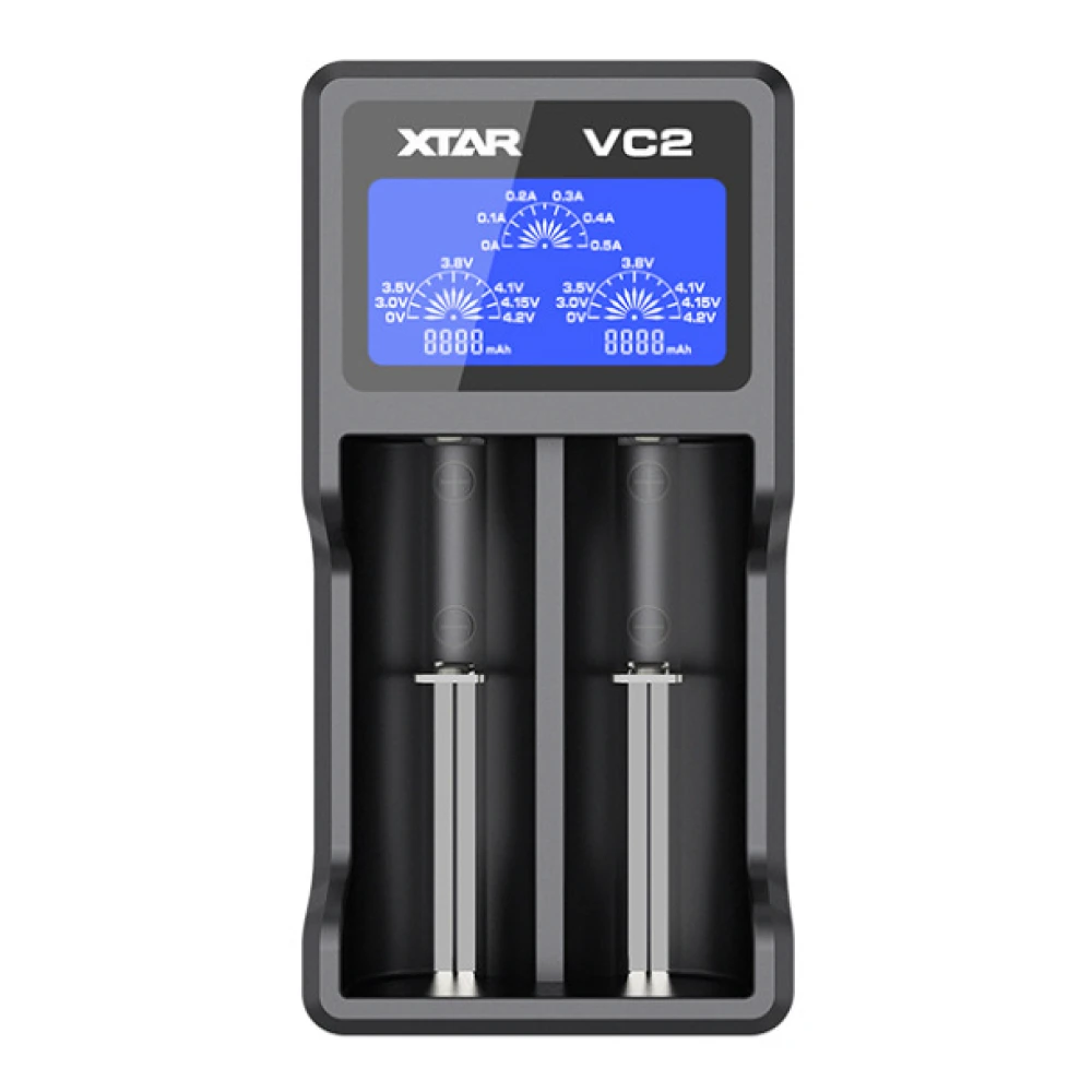 Univerzálna nabíjačka XTAR VC2 pre Li-Ion batérie s LCD
