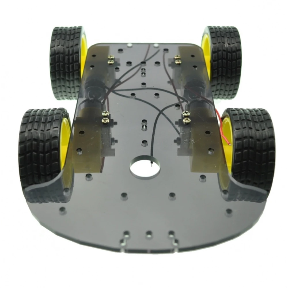 4x4 robotický podvozok s motormi - kit pre vzdelávaciu robotiku a DIY projekty