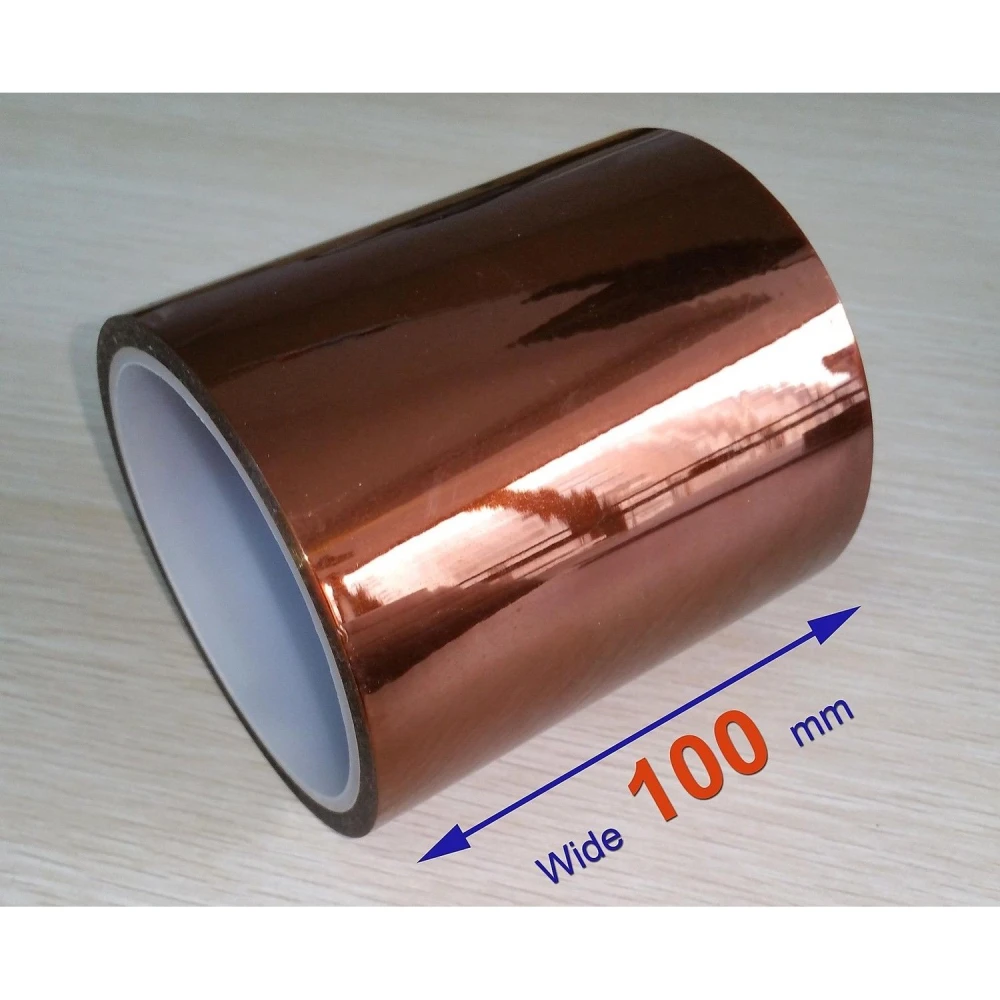 Kapton páska 100mm odolná voči teplu na spájkovanie a opravy