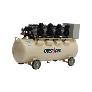 Tichý bezolejový vzduchový kompresor 120L Outstanding OTS550W x 4-120L
