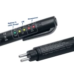 Tester brzdovej kvapaliny s 5 LED pre DOT3, DOT4 a DOT5