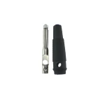 Banánový konektor 4mm čierny BP4526 od Satkit pre meracie káble